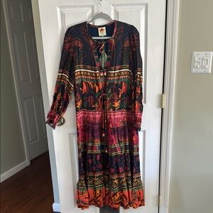 Bohemian Multicolor Maxi Dress